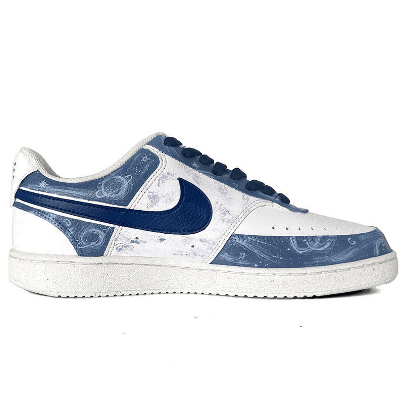 Кроссовки Nike Court Vision 1 White Blue - изображение 3