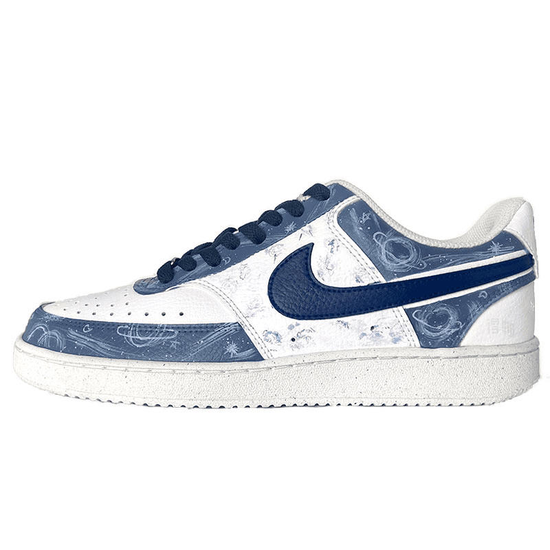 Кроссовки Nike Court Vision 1 White Blue - изображение 2