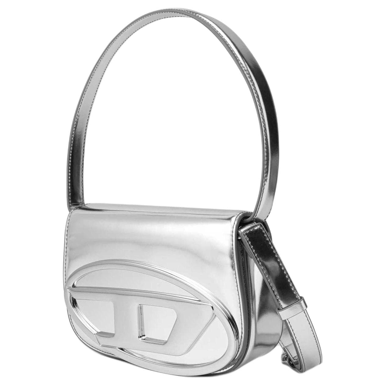 Мини-сумка DIESEL 1DR Silver - изображение 3