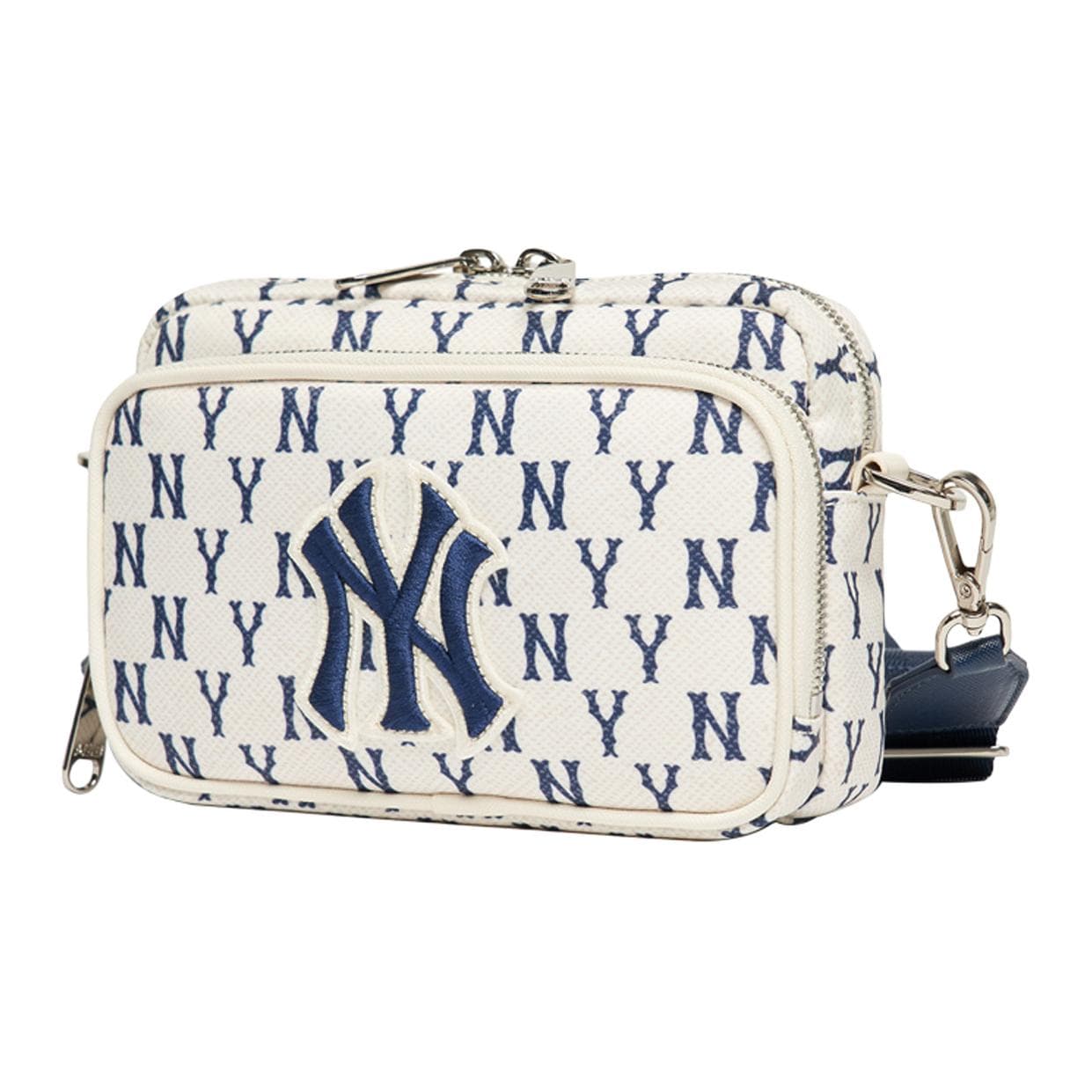 Сумка через плечо MLB Monogram Yankees Beige - изображение 2