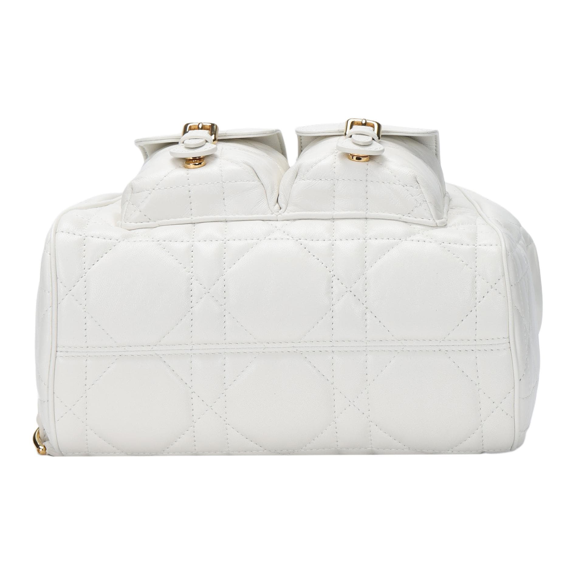 Рюкзак Dior Caro Backpack White - изображение 7