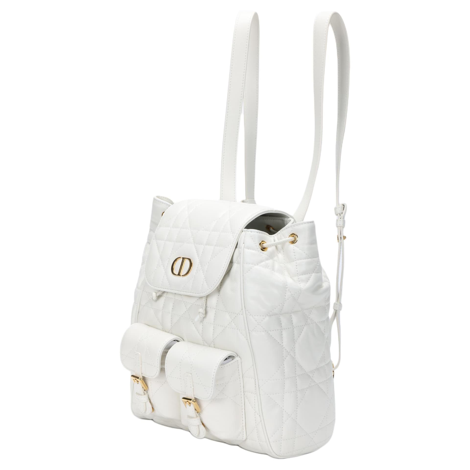 Рюкзак Dior Caro Backpack White - изображение 5