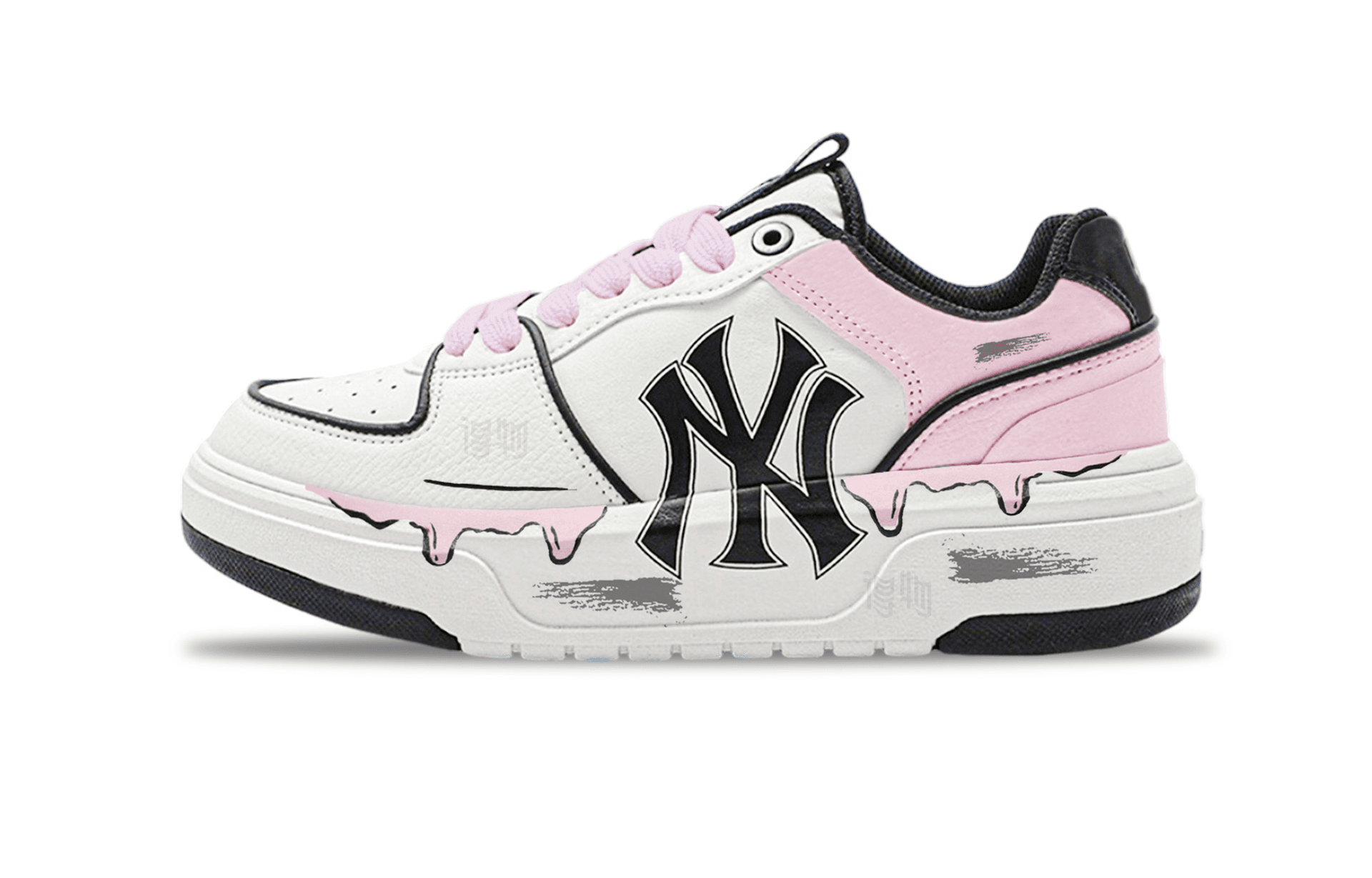 Кроссовки MLB Chunky Liner Pink White - изображение 2