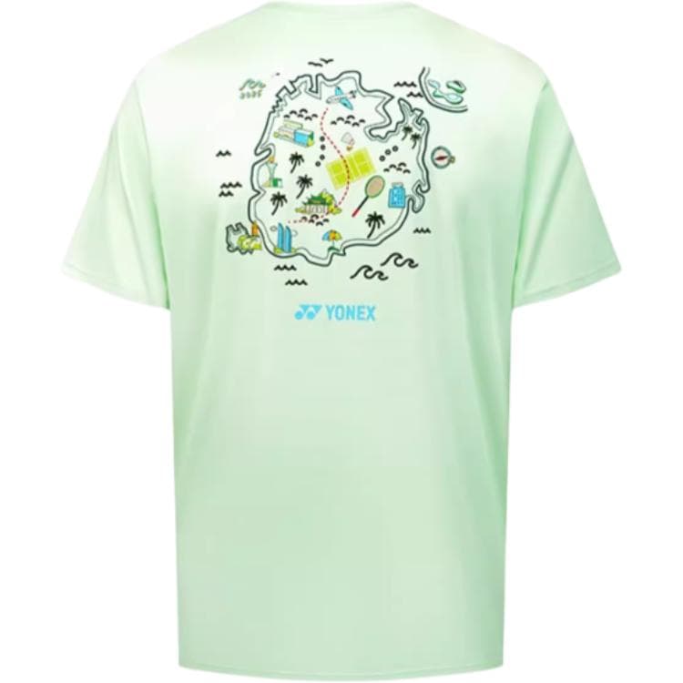 YONEX Sunshine Лайм Унисекс Бадминтонные Джерси - изображение 2