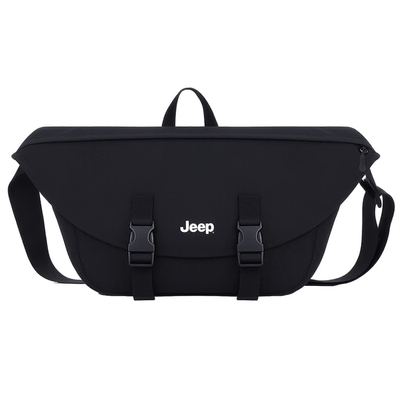 Мини-сумка Рюкзак Jeep из нейлоновой ткани мужской черный - изображение 1
