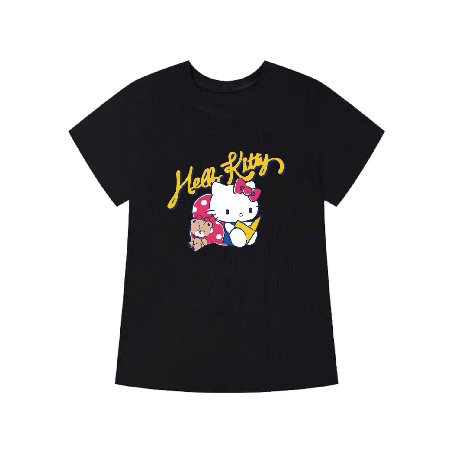 Футболка Sanrio x Hello Kitty Хелло Китти SS25 T Рубашка Унисекс - изображение 1