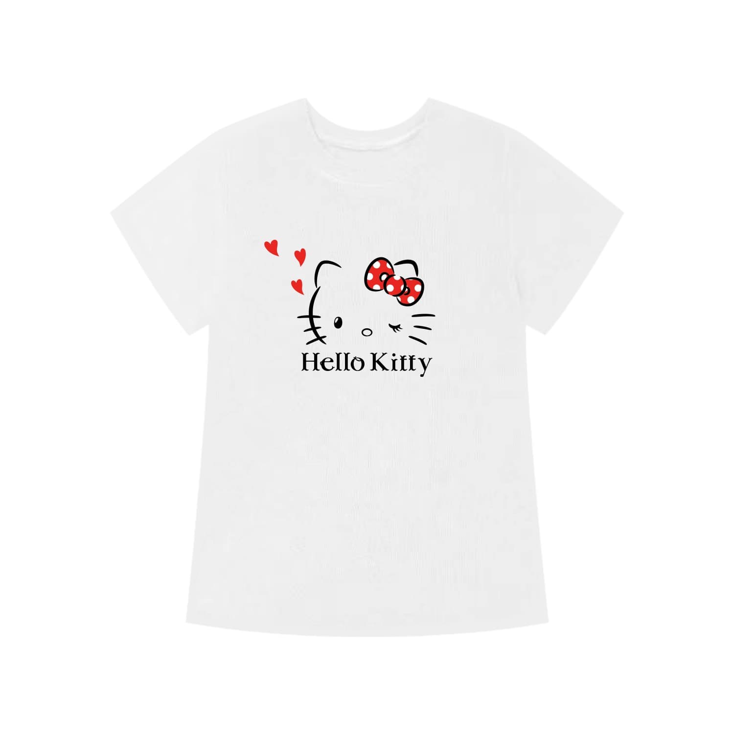 Футболка Sanrio x Hello Kitty SS25 T-рубашка унисекс - изображение 1