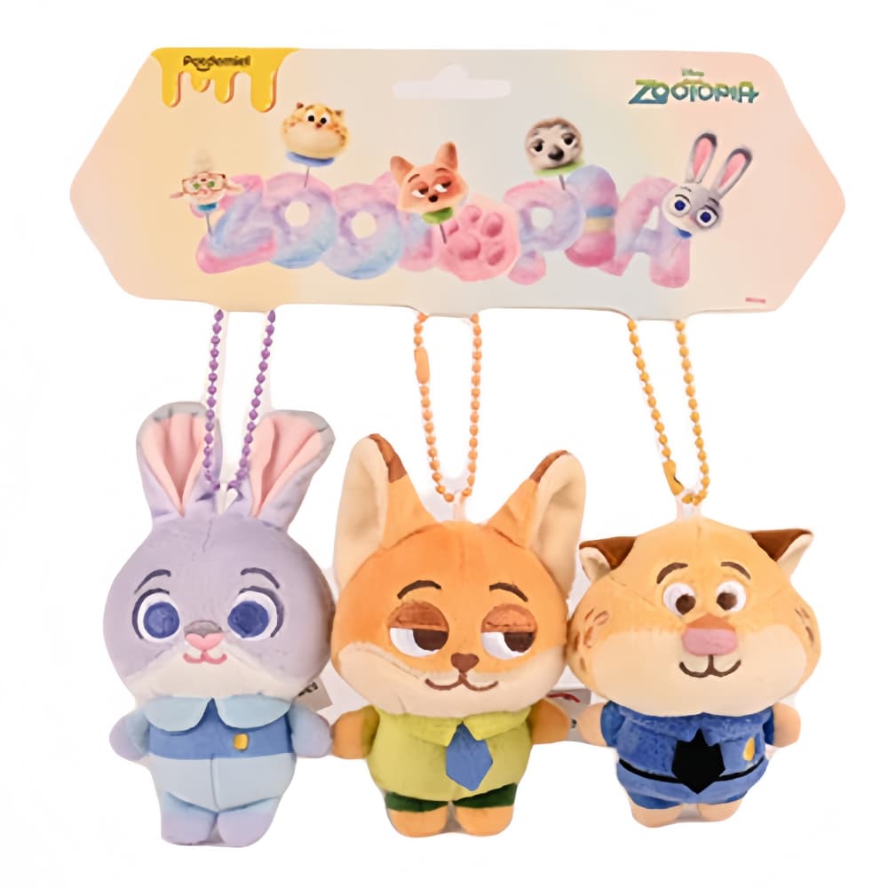 Кулон Disney Stitch Collection Зверополис Полиэстер Волокно Брелоки Унисекс - изображение 2