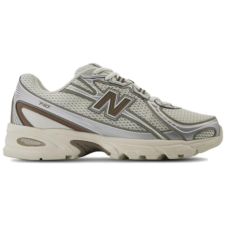Кроссовки для бега New Balance NB 740 V2 Low Топ Беговые кроссовки Унисекс Бежевый Серебряный - изображение 2