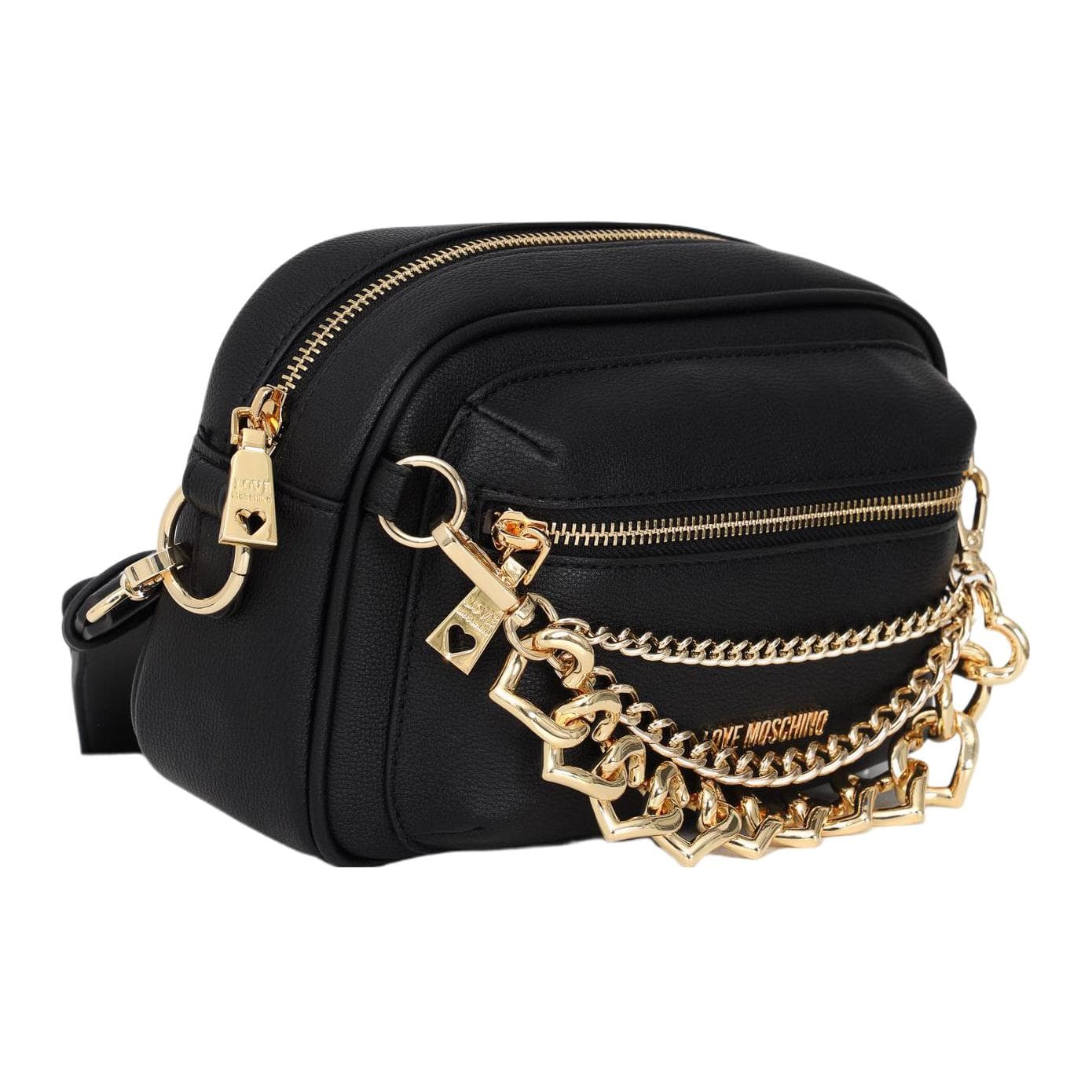 Сумка через плечо Love Moschino Camera Bag Black - изображение 2