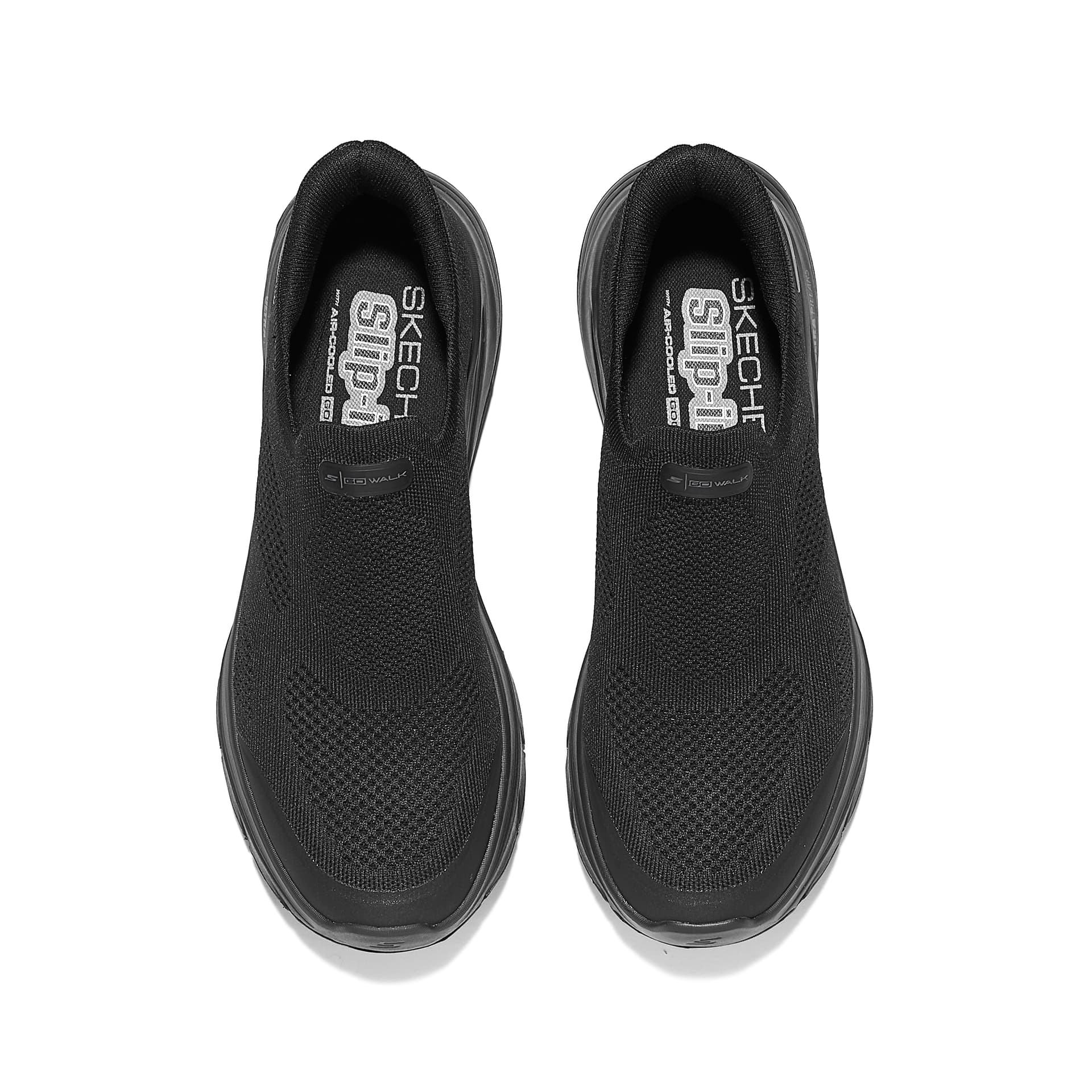 Кроссовки Skechers Go Walk 8 Low Топ Кроссовки для ходьбы Мужской Черный - изображение 5