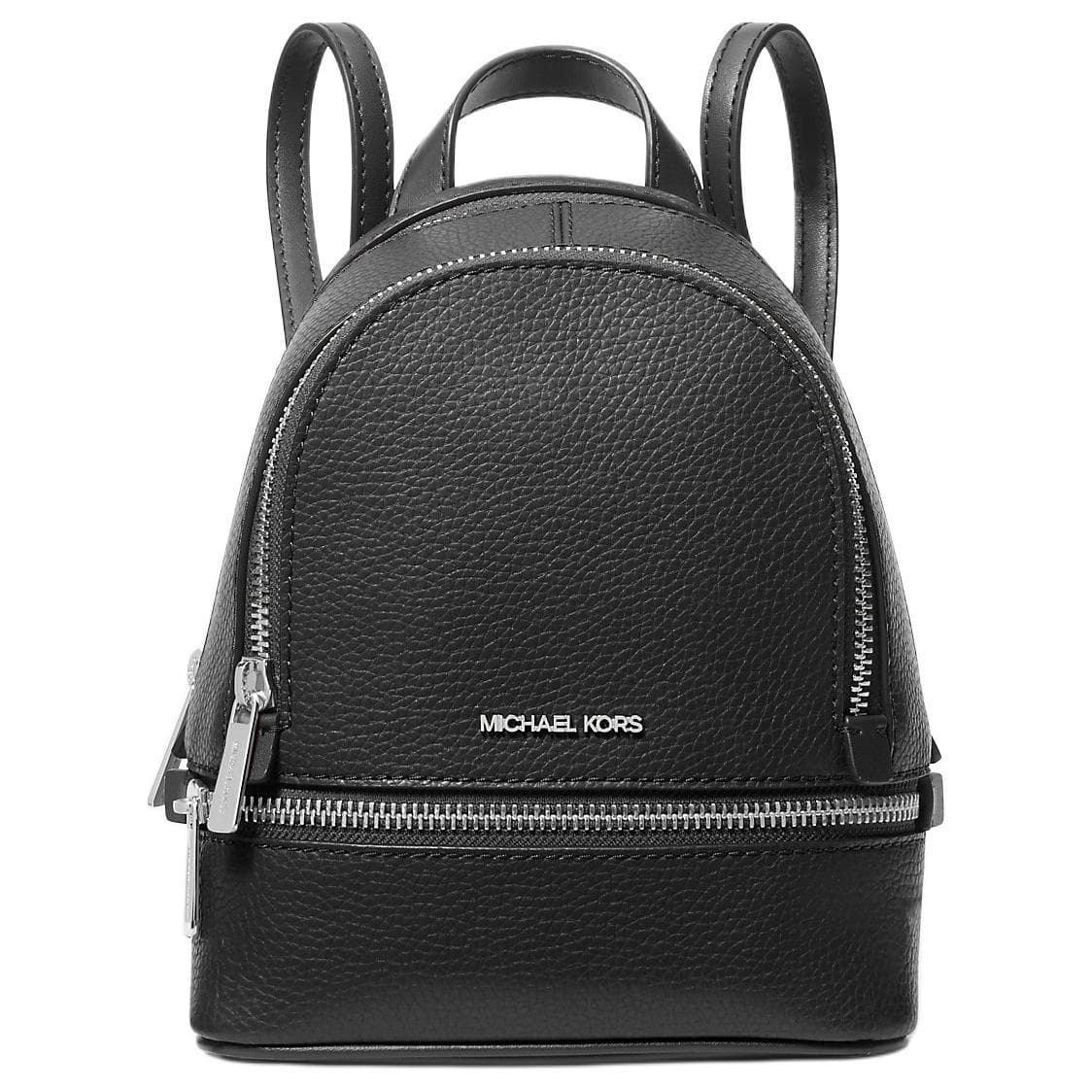 Рюкзак MICHAEL KORS RHEA Кожа Рюкзак Мини-версия Женский Черный - изображение 1