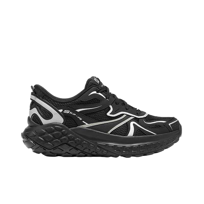 Кроссовки Skechers Monster Износостойкие Низкие Кеды Мужские Черные - изображение 2