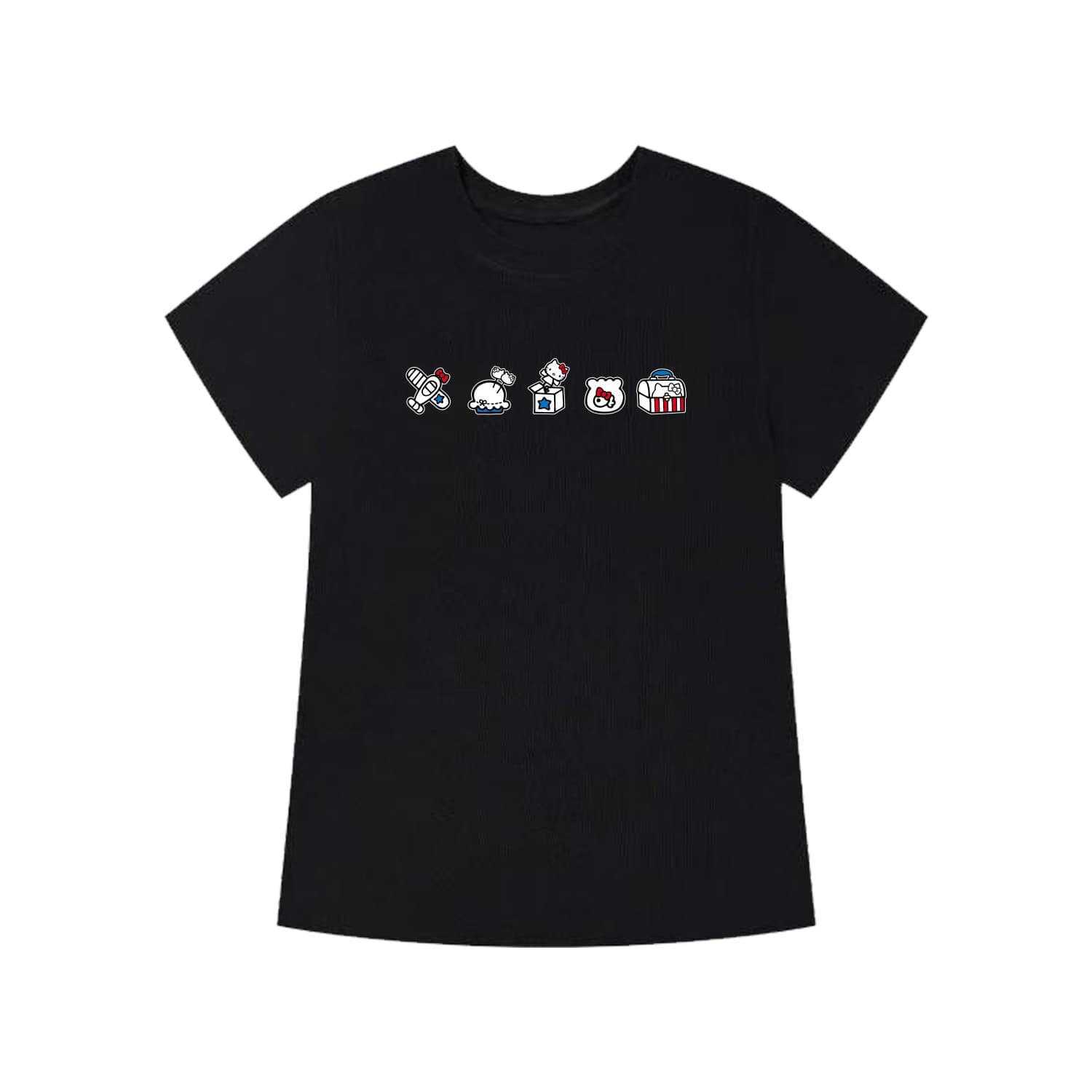 Футболка Sanrio x Hello Kitty Рубашка унисекс Hello Kitty T - изображение 1