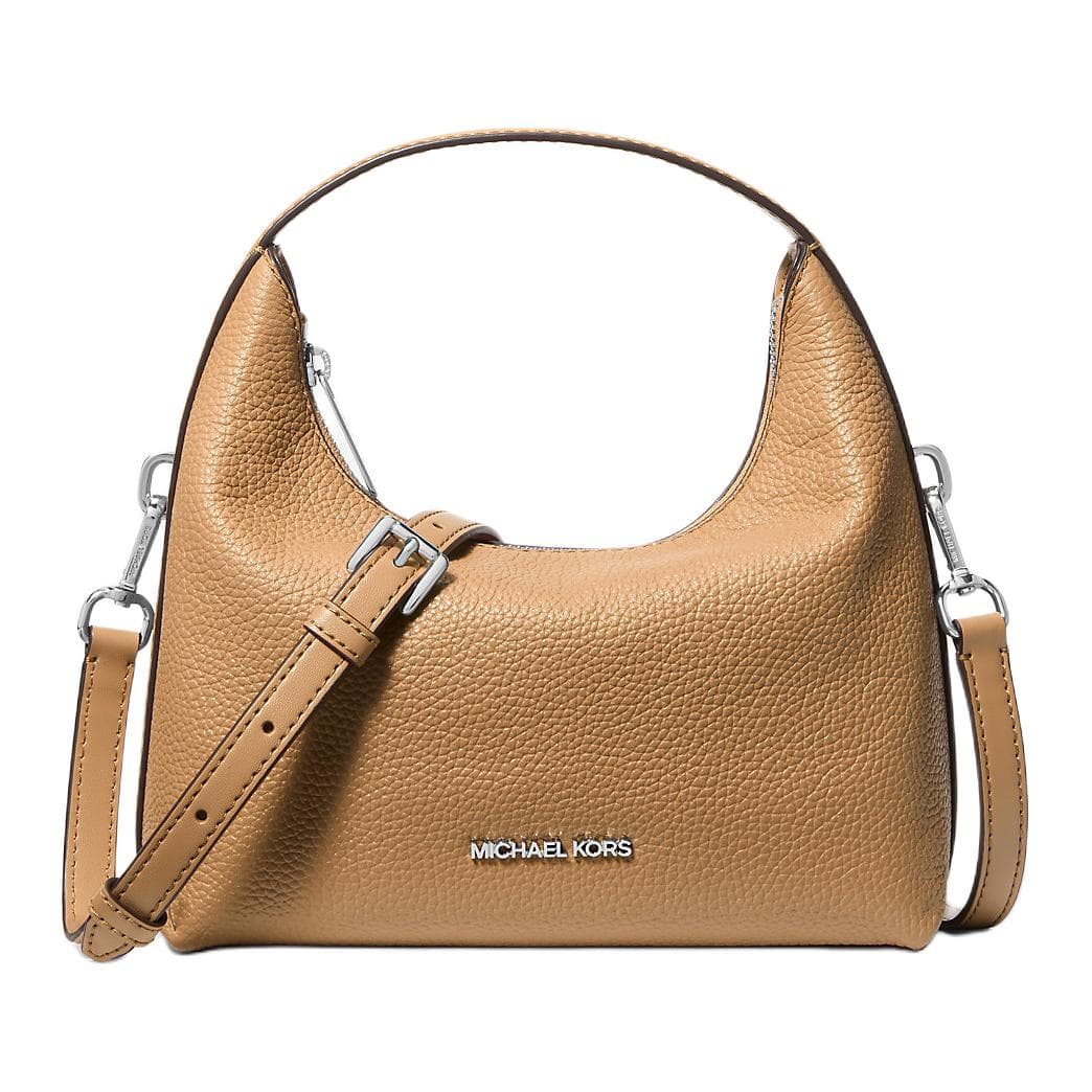 Сумка MICHAEL KORS Ember Пескоструйная кожа Сумка через плечо Сумка Маленькая Женская Арахис - изображение 1