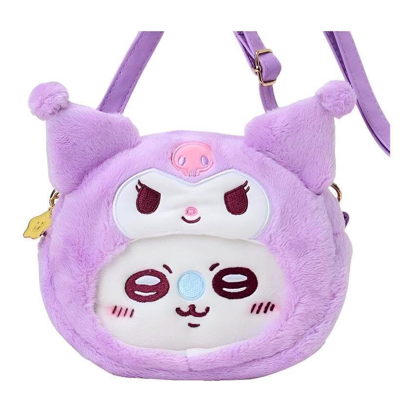 Мини-сумка Sanrio Полиэстер Сумка через плечо Стандартная Женская Фиолетовая - изображение 2