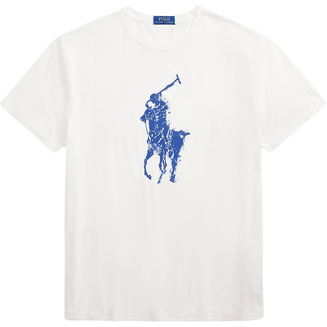 Футболка Polo Ralph Lauren Big Pony T Рубашка Классическая Версия Мужская Белая - изображение 1
