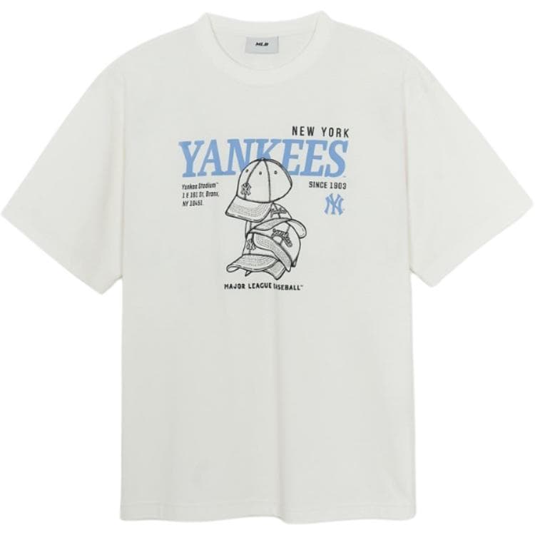 Футболка Mlb Base Logo Белая Мужская Футболка - изображение 1