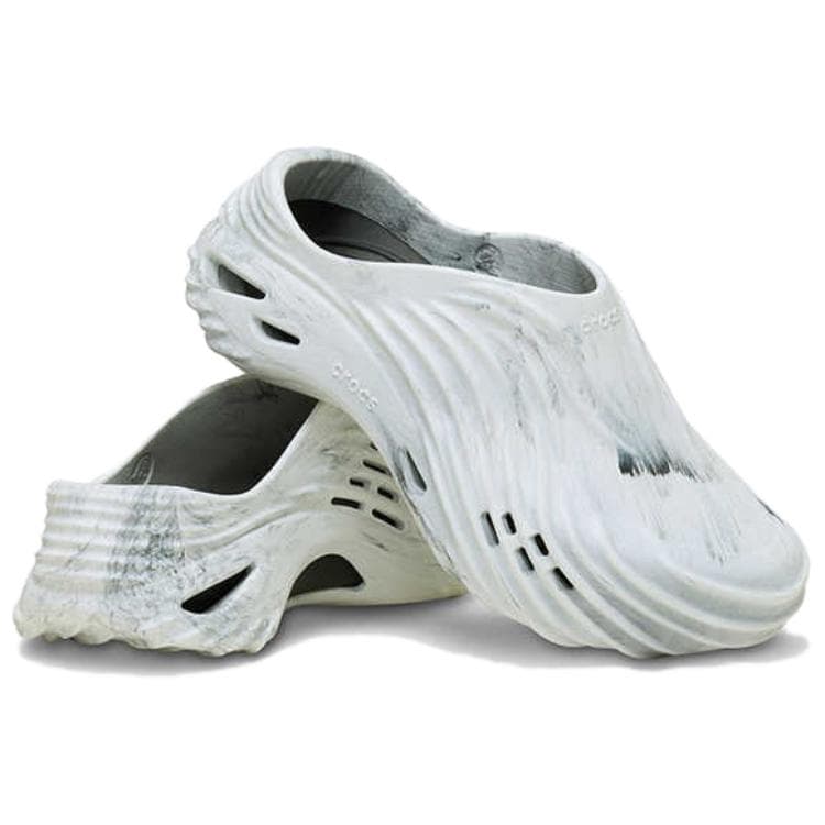 Сабо Crocs ЭВА Sabo Rubber Unisex Черный Белый - изображение 4