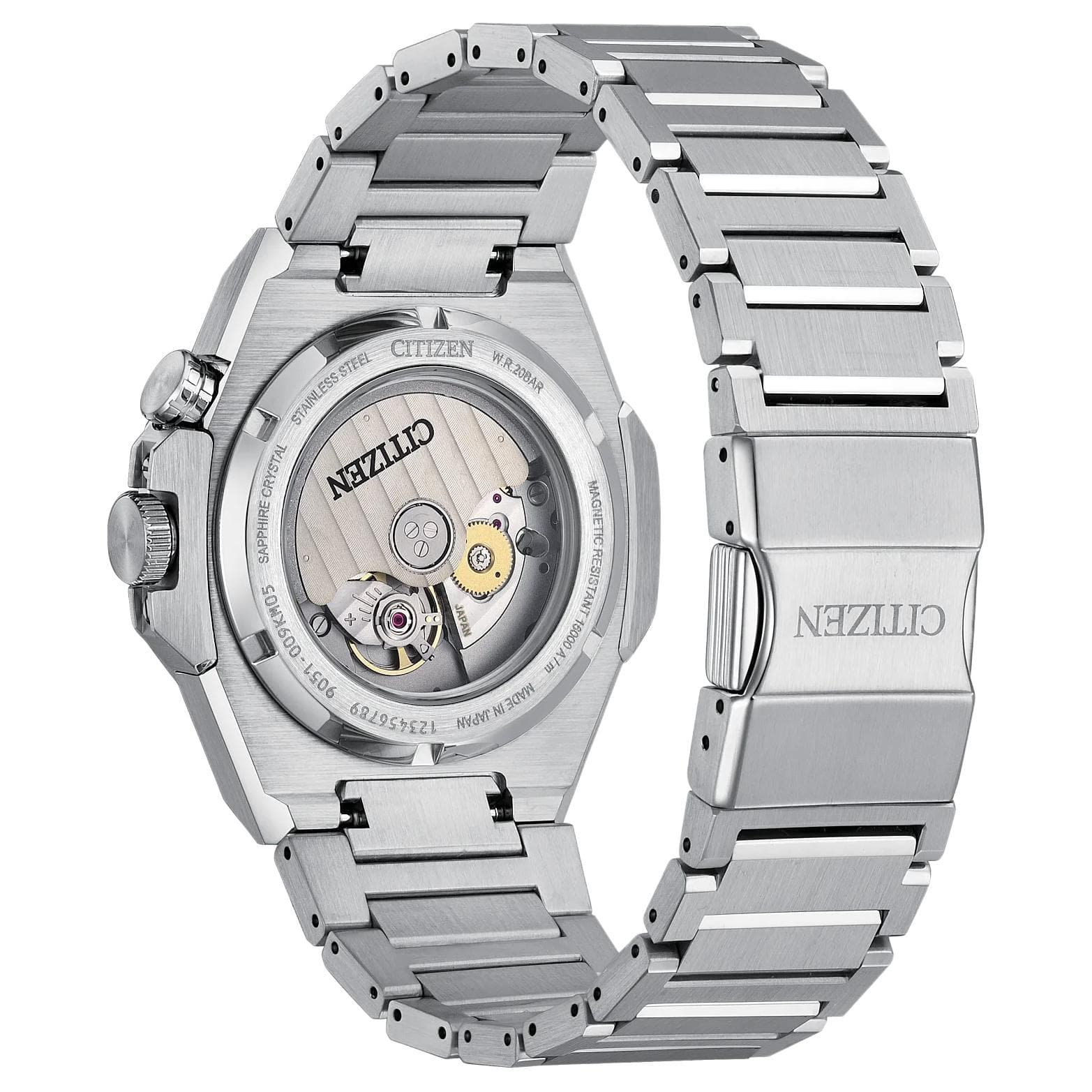 Часы CITIZEN Series8 200м Водонепроницаемый Автоматический Механический Механизм Нержавеющая Сталь Шнуровка Часы 42,6 мм - изображение 4