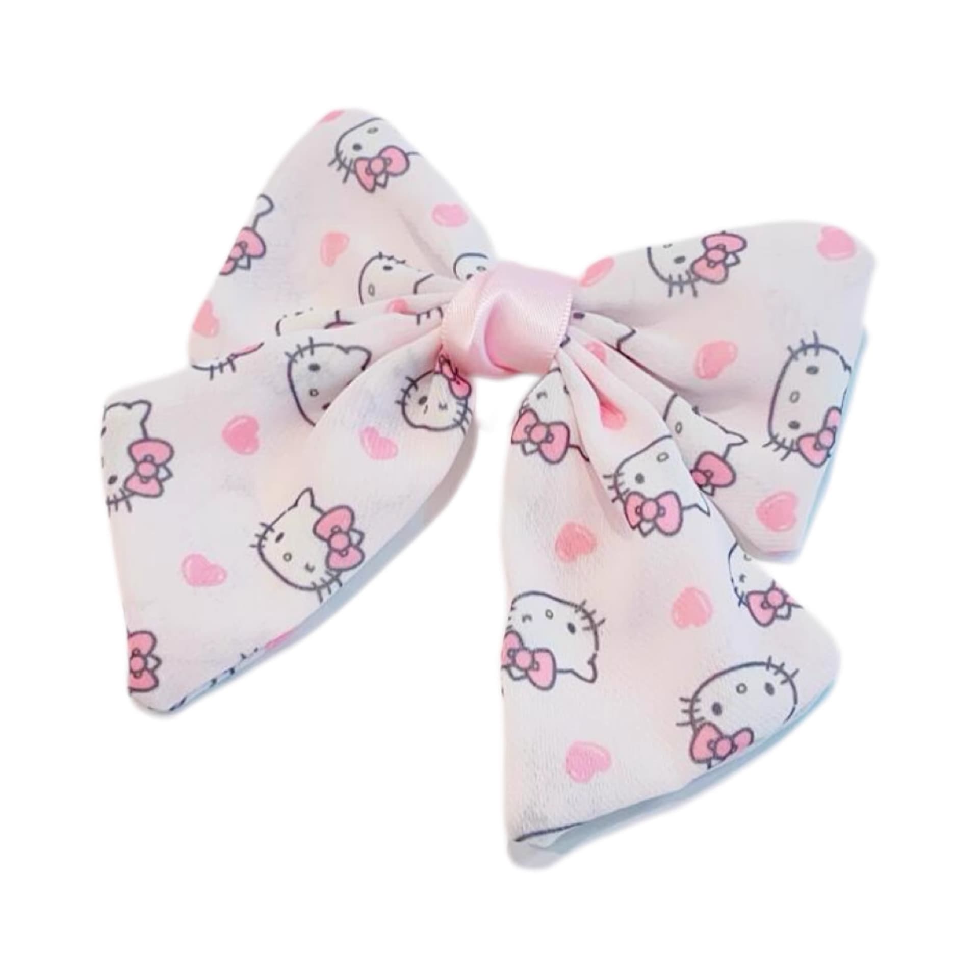 Заколка Sanrio Hello Kitty Шифон Заколки для волос Женские - изображение 1