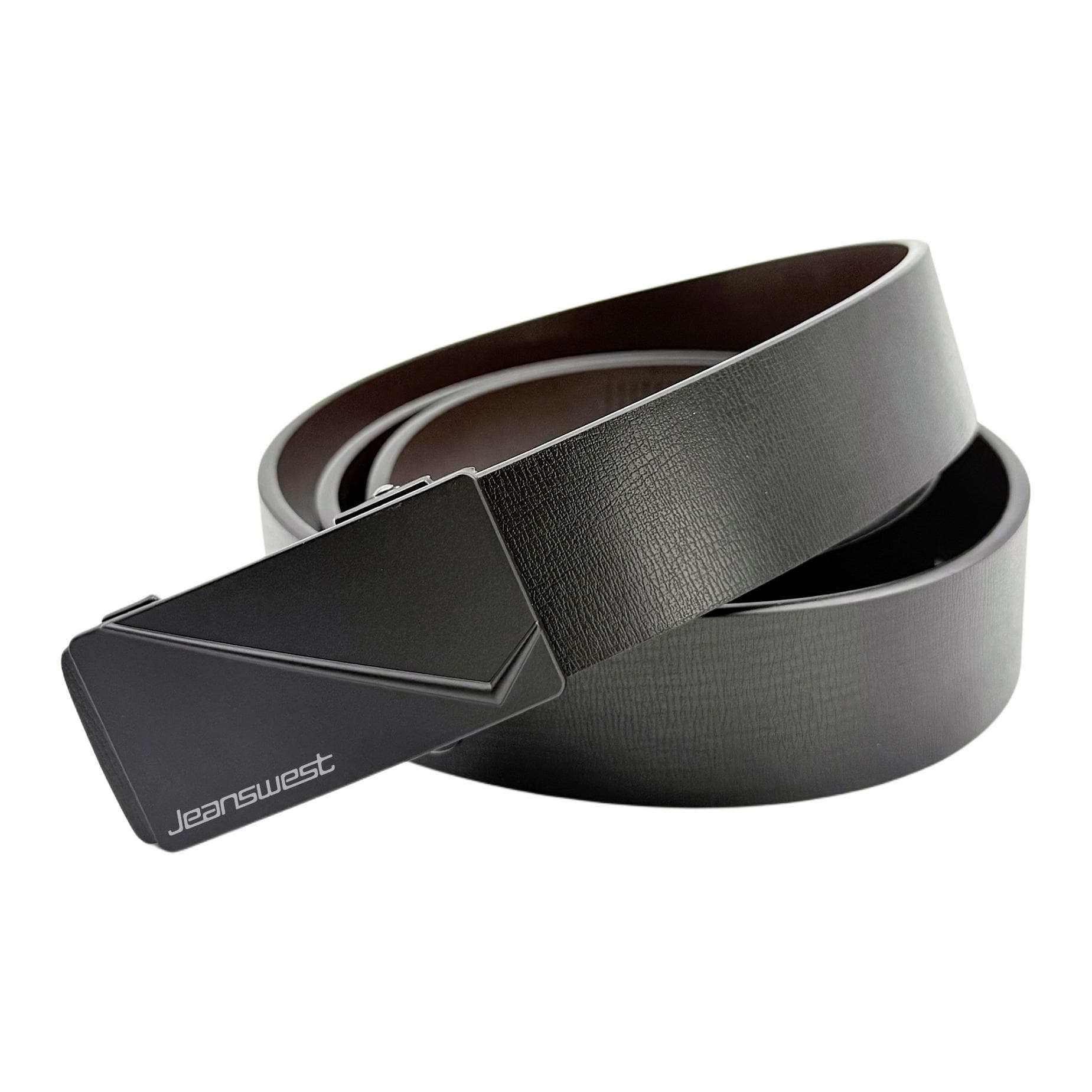 Ремень JEANSWEST Мужские ремни из спилкового коровьего кожи ширина 3,3 см - изображение 1