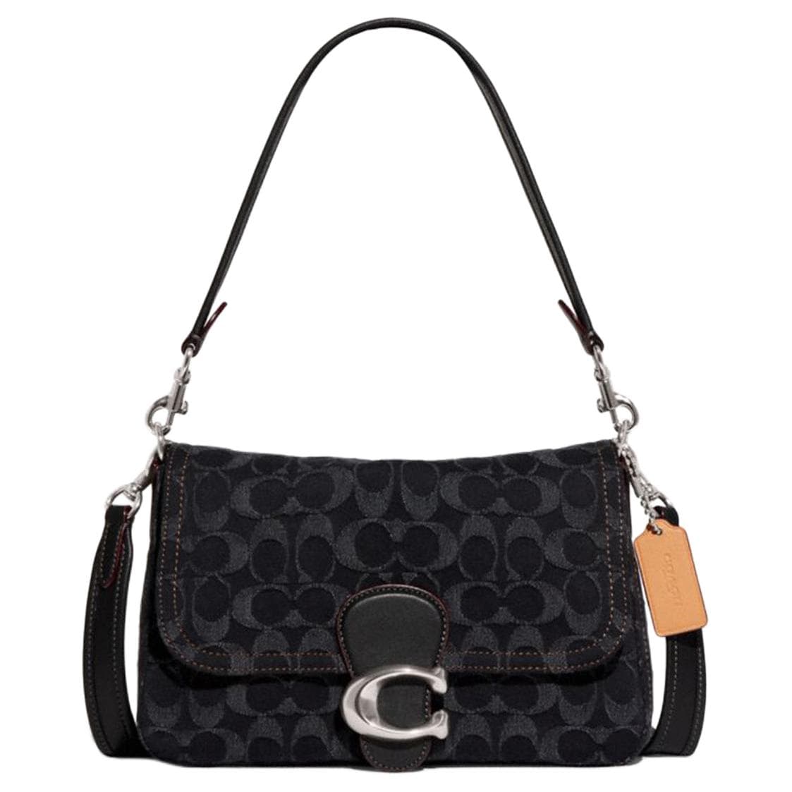 Сумка COACH Soft Tabby 26 Black - изображение 1