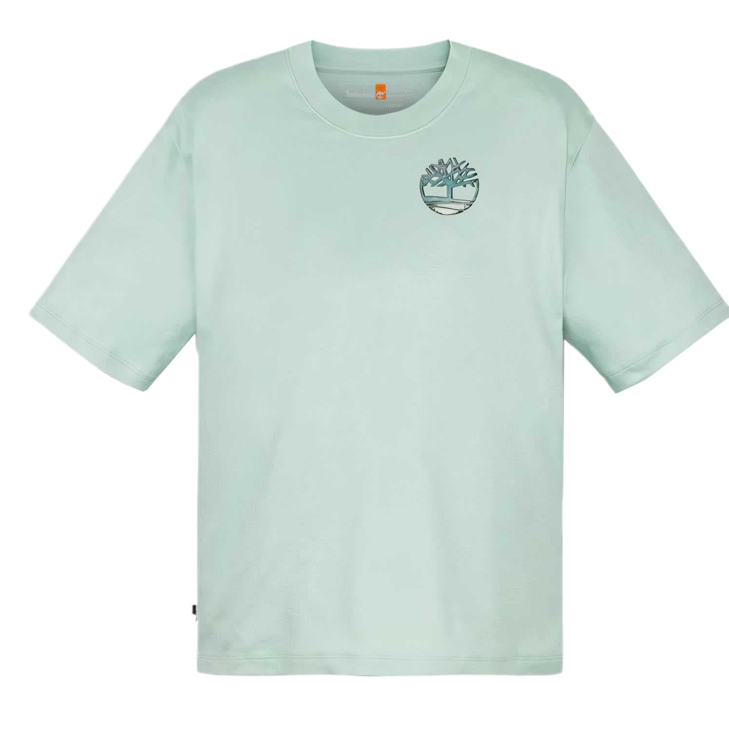 Футболка Timberland SS25 Рукав с оборванным плечом T-рубашка Женская - изображение 1