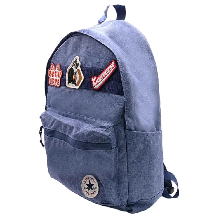 Рюкзак Converse 25L GO2 BTS Универсальный минималистичный рюкзак из полиэстера унисекс синий - изображение 2