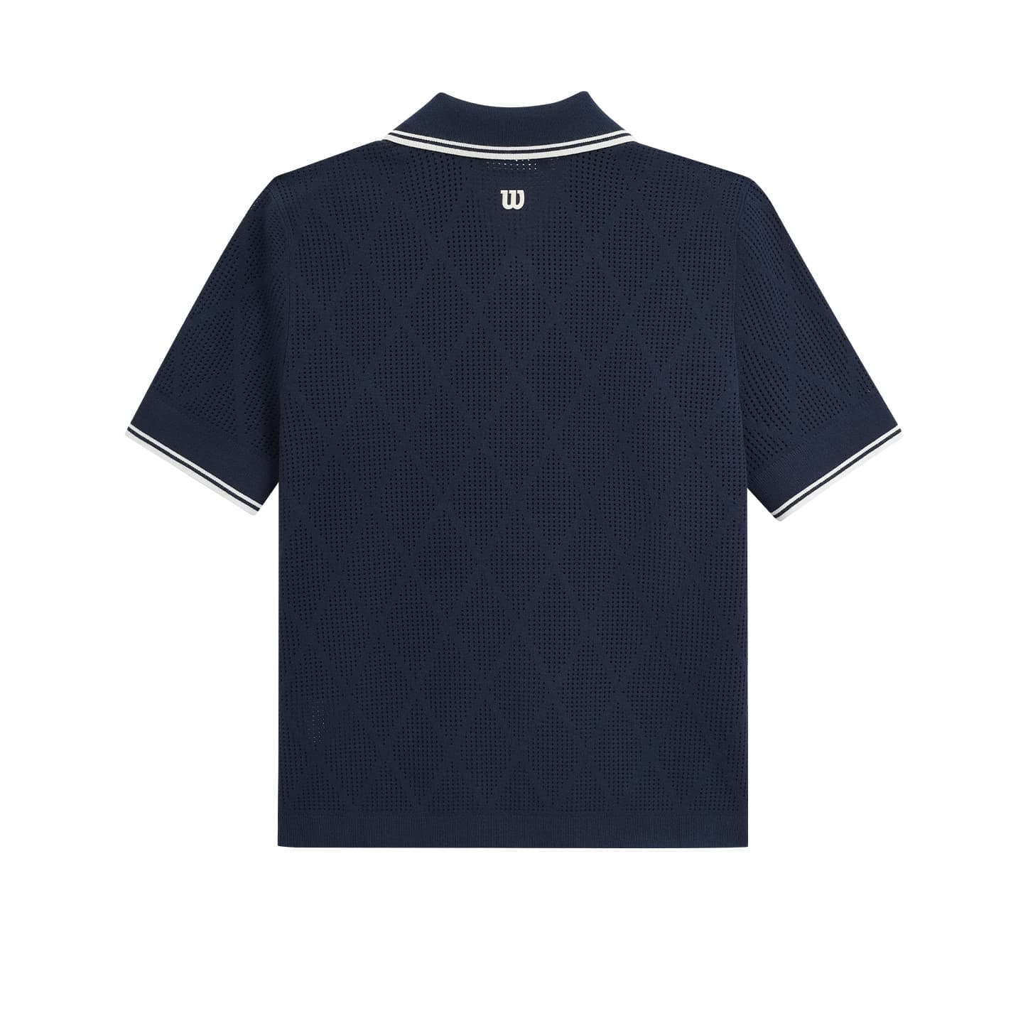 Wilson SS25 Теннис Addison KNIT Короткий Рукав Поло Женское - изображение 2