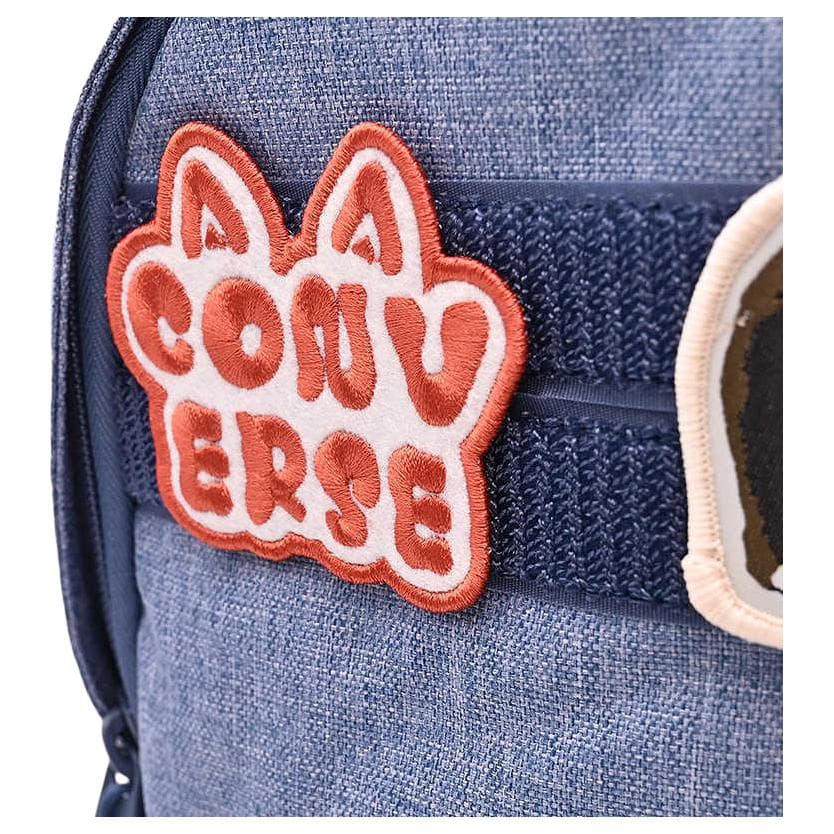 Рюкзак Converse 25L GO2 BTS Универсальный минималистичный рюкзак из полиэстера унисекс синий - изображение 5