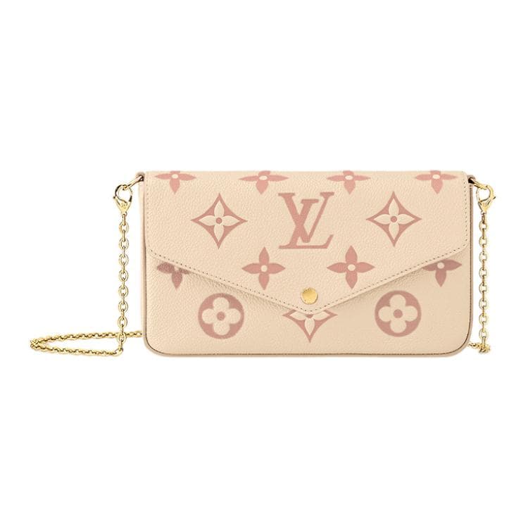 Мини-сумка Louis Vuitton Pochette Félicie Cream Pink - изображение 1