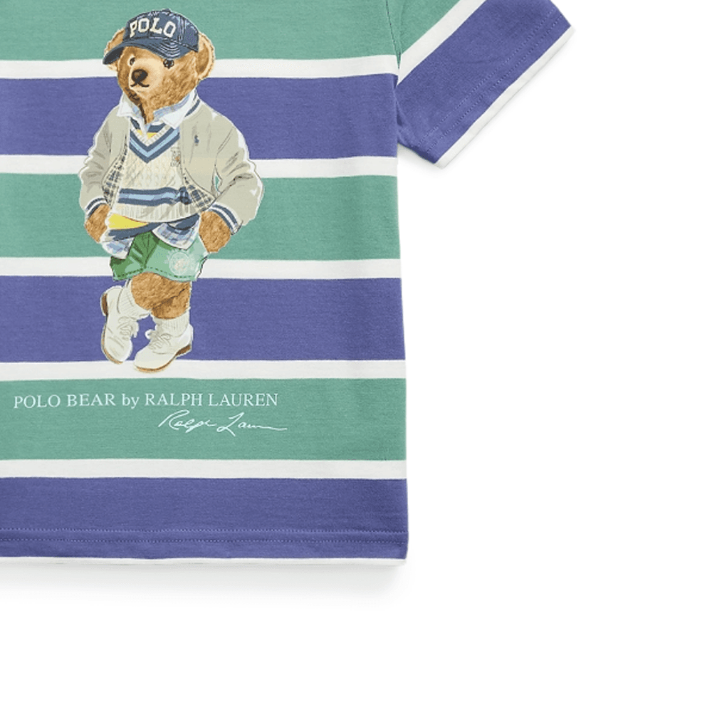 Футболка Рубашка Polo Ralph Lauren T многоцветная детская - изображение 4