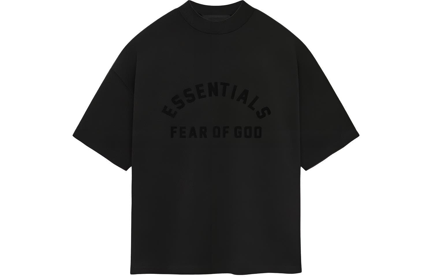 Футболка Fear of God Essentials SS24 drop2 Crewneck T-Shirt T Jet Black - изображение 1