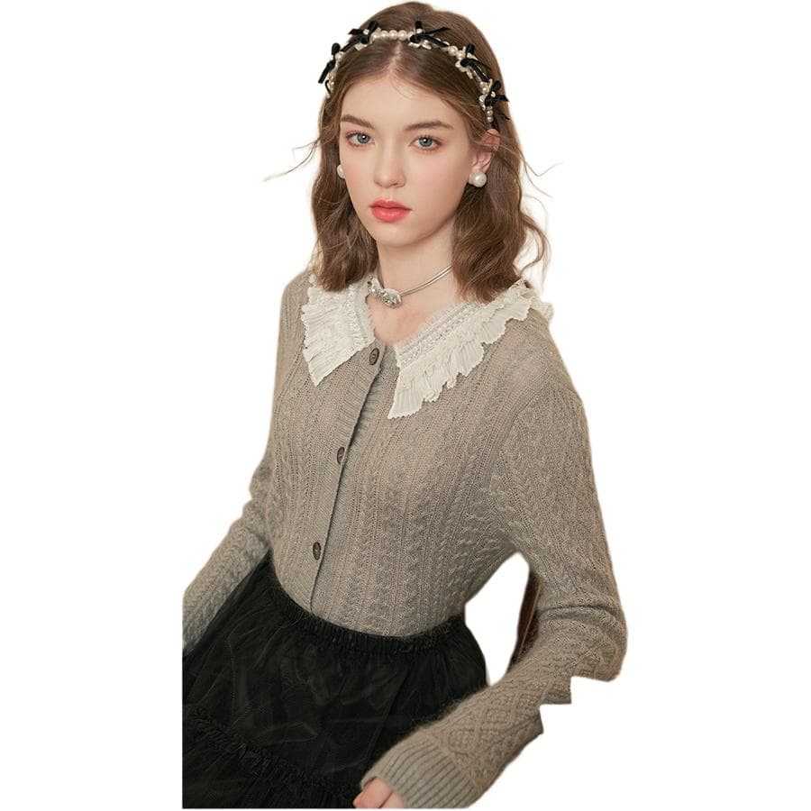 Кофта JORYAweekend Трикотаж Женский Серый - изображение 4