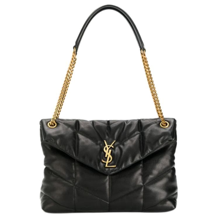 Мини-сумка Saint Laurent Loulou Puffer Black - изображение 2