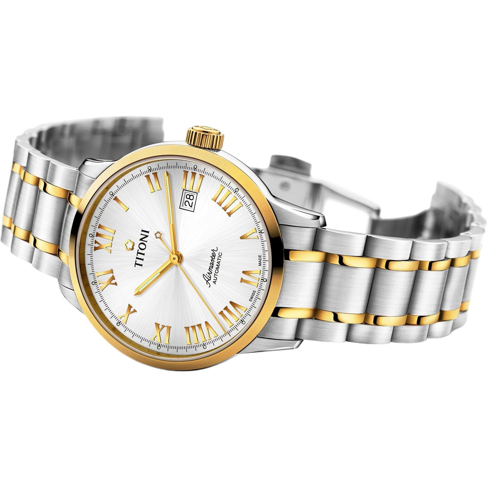 Часы TITONI 50 40mm PVD PVD 83733 SY-561 - изображение 4