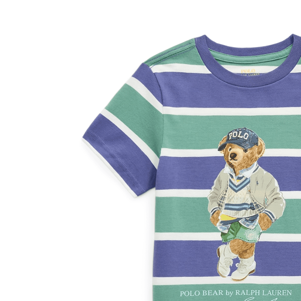 Футболка Рубашка Polo Ralph Lauren T многоцветная детская - изображение 3