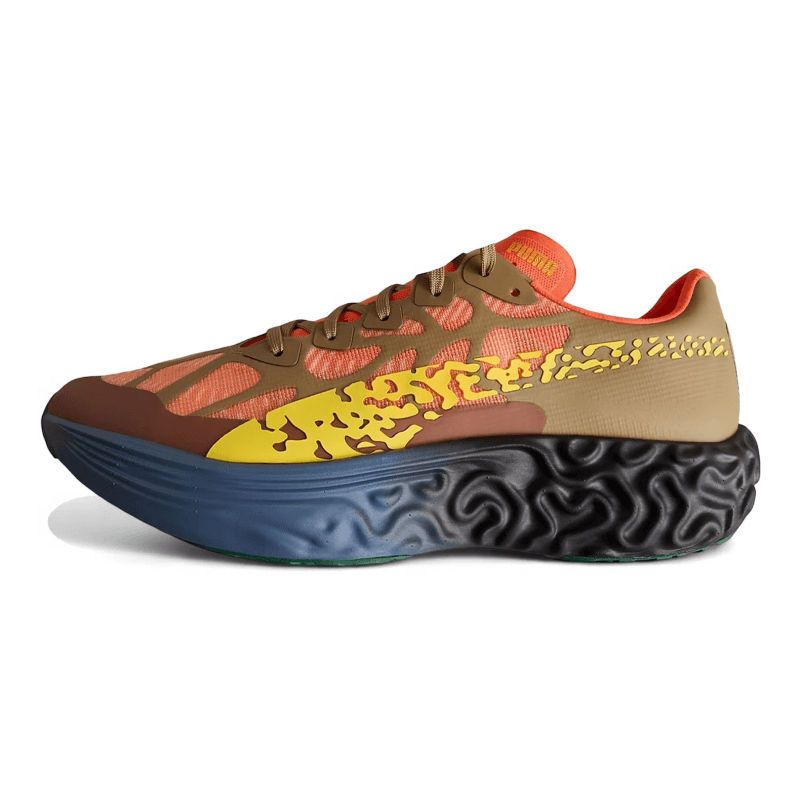 Кроссовки Salehe Bembury X PUMA Velum Nitro Устойчивый к истиранию Низкий Топ Повседневная обувь Мужская Оранжевый Коричневый - изображение 1