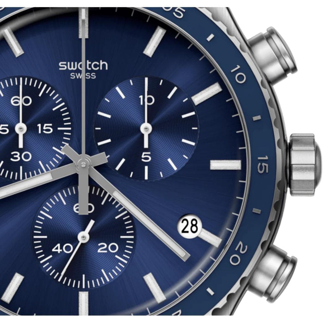 Часы SWATCH NEW IRONY CHRONO 43mm YVS496 - изображение 4