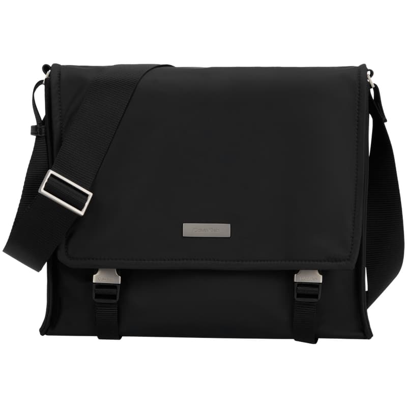 Сумка через плечо Calvin Klein Ткань Курьерская Сумка Сумка через плечо Мужская Космический Черный - изображение 1