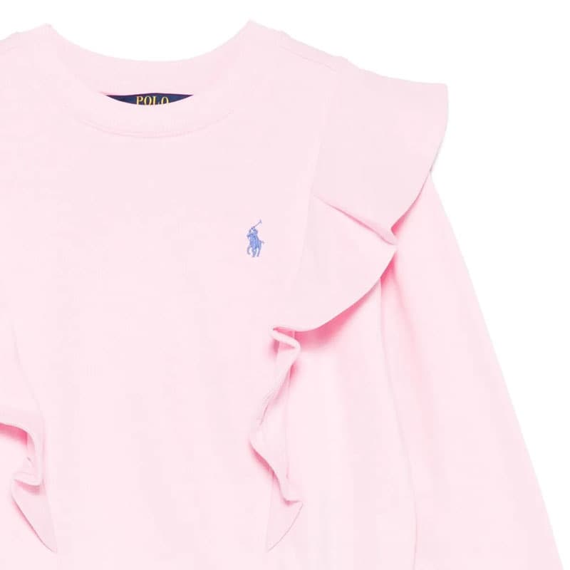 Кофта Polo Ralph Lauren Свитшот Светло-розовый Детский - изображение 3