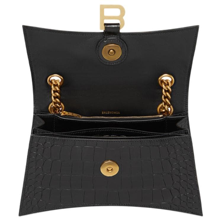 Мини-сумка Balenciaga Crush Black - изображение 5