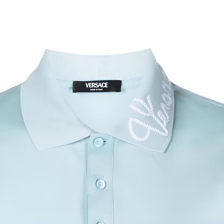 Поло VERSACE FW23 LogoPoloPolo - изображение 4