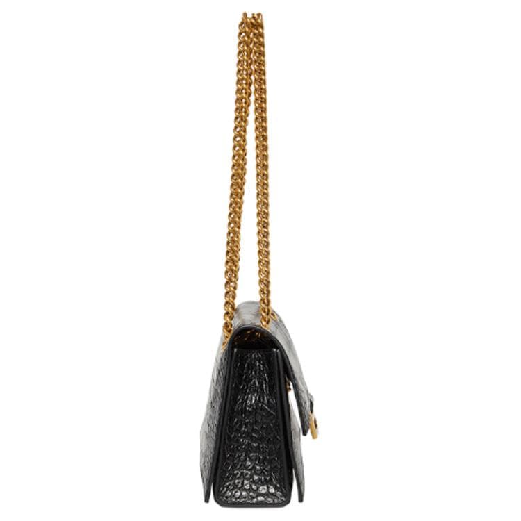 Мини-сумка Balenciaga Crush Black - изображение 4