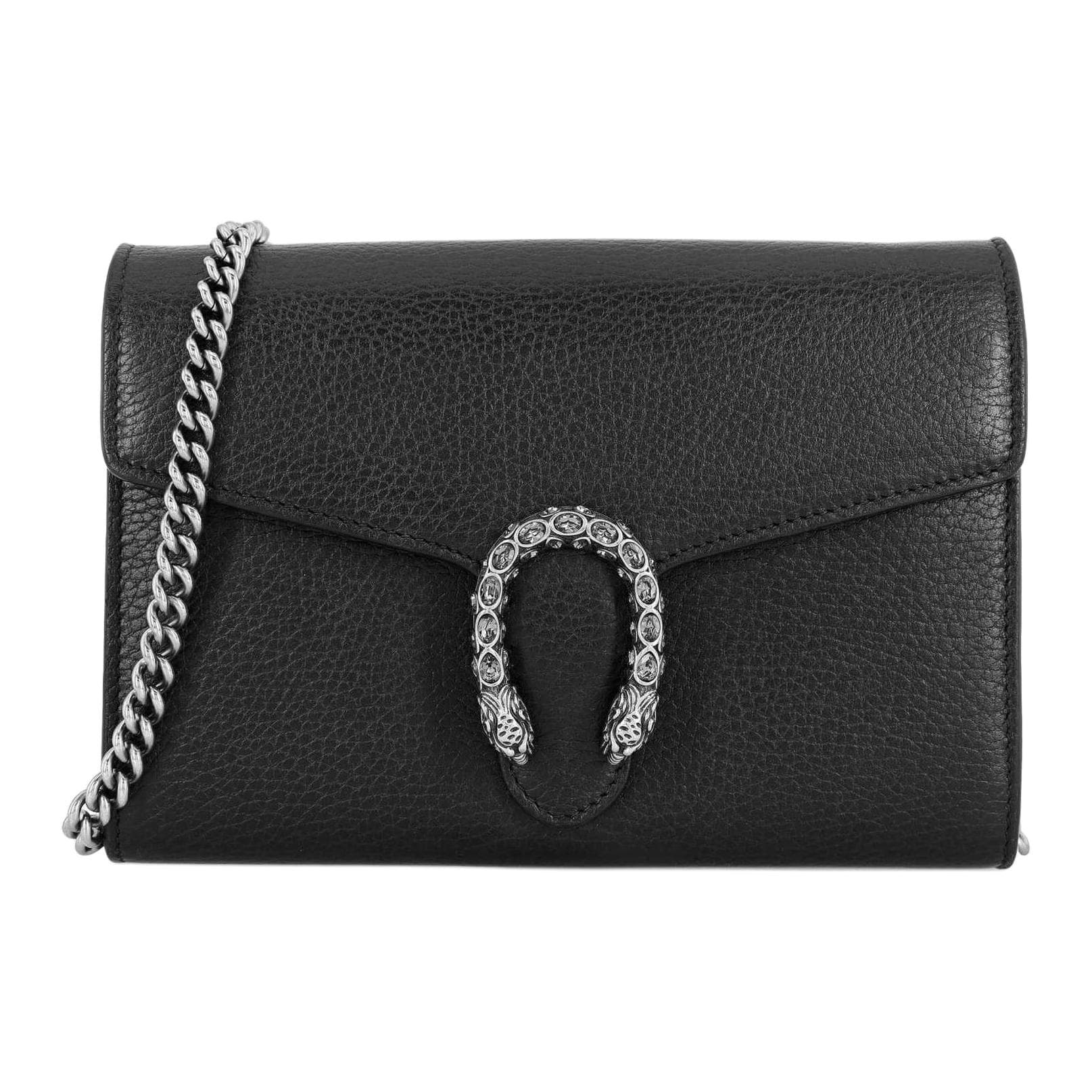 Сумка через плечо Gucci Dionysus Mini Black - изображение 2