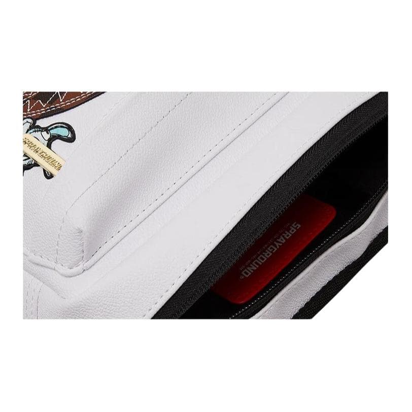 Поясная сумка SPRAYGROUND ПВХ (поливинилхлорид) Поясная сумка (бандана) Унисекс Белый - изображение 5