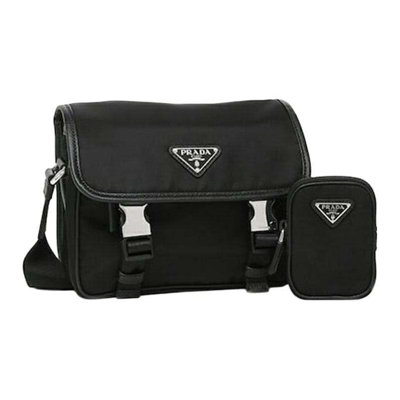 Сумка через плечо Prada Nylon Messenger Bag - изображение 2