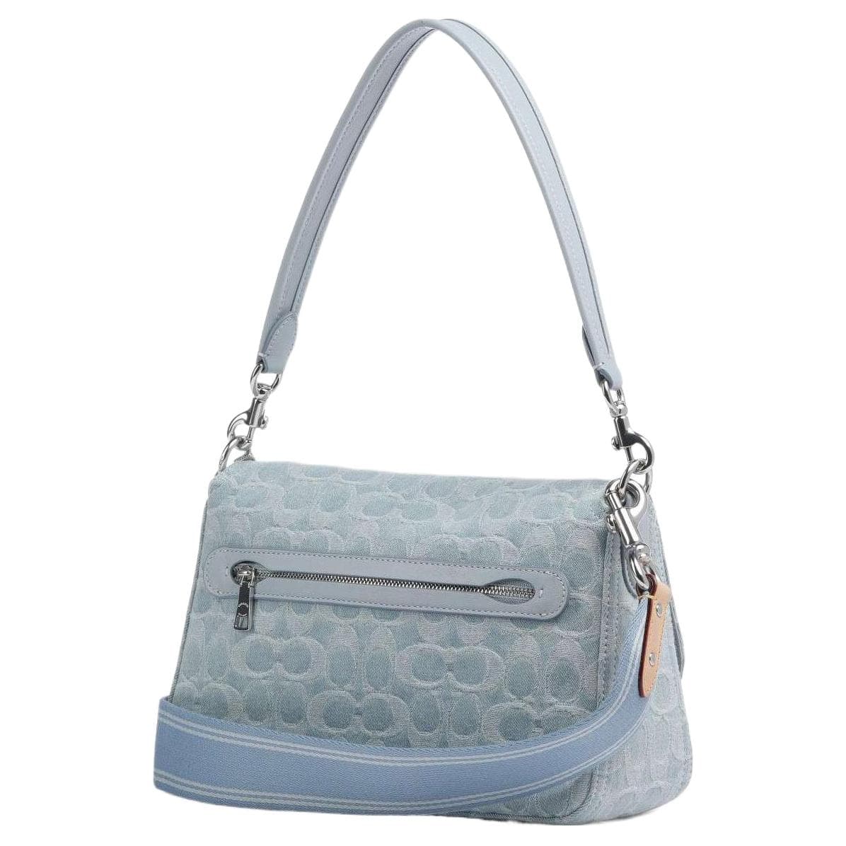 Мини-сумка COACH Soft Tabby 26 Blue - изображение 2