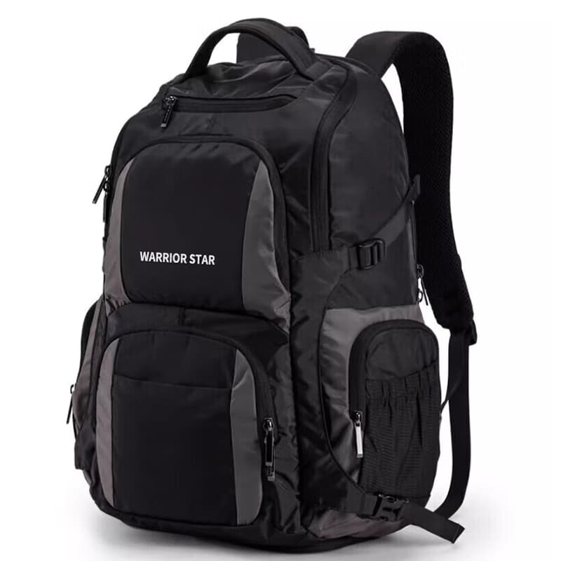 Рюкзак Warrior Oxford Backpack Standard (Standard) Unisex Black Warrior Оксфорд Рюкзак Стандартный (Стандартный) Унисекс Черный - изображение 2